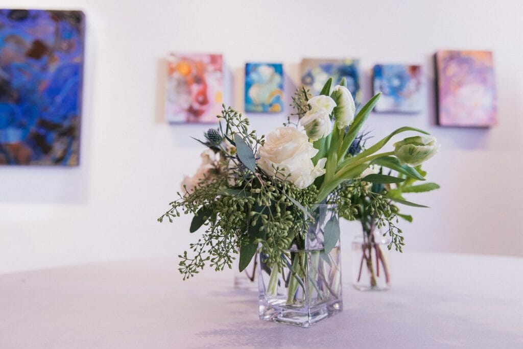 Long View Gallery DC LGBT Wedding Flowers and Art