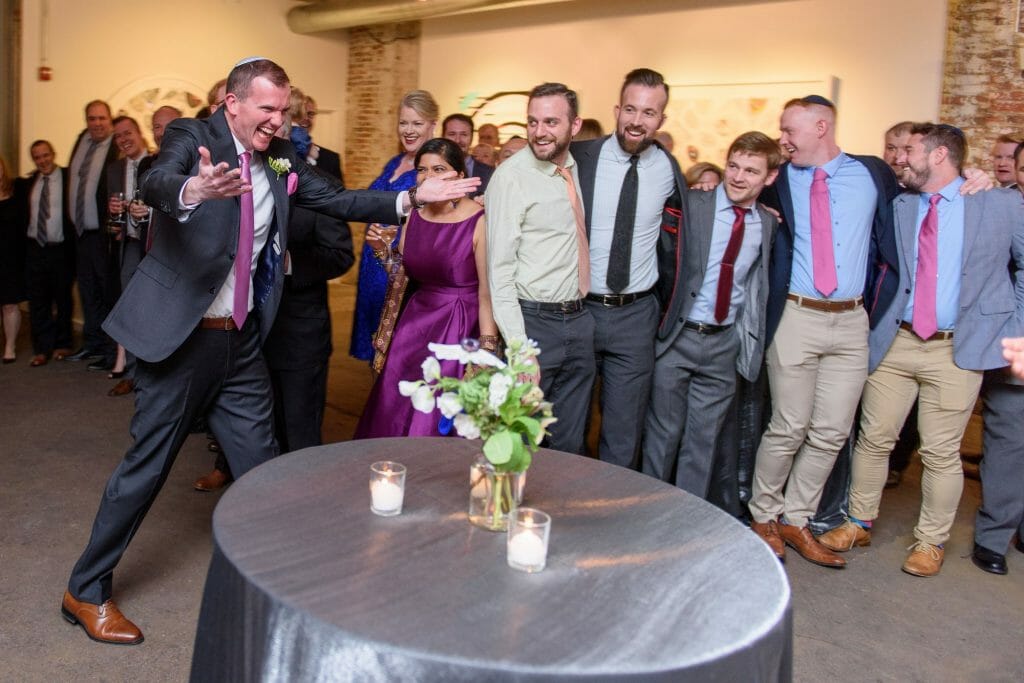 Long View Gallery DC LGBT Wedding Portraits Two Grooms in Jewish Ceremony