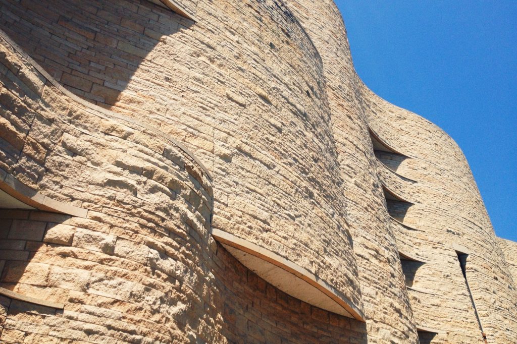 Exterior of the National Museum of the American Indian