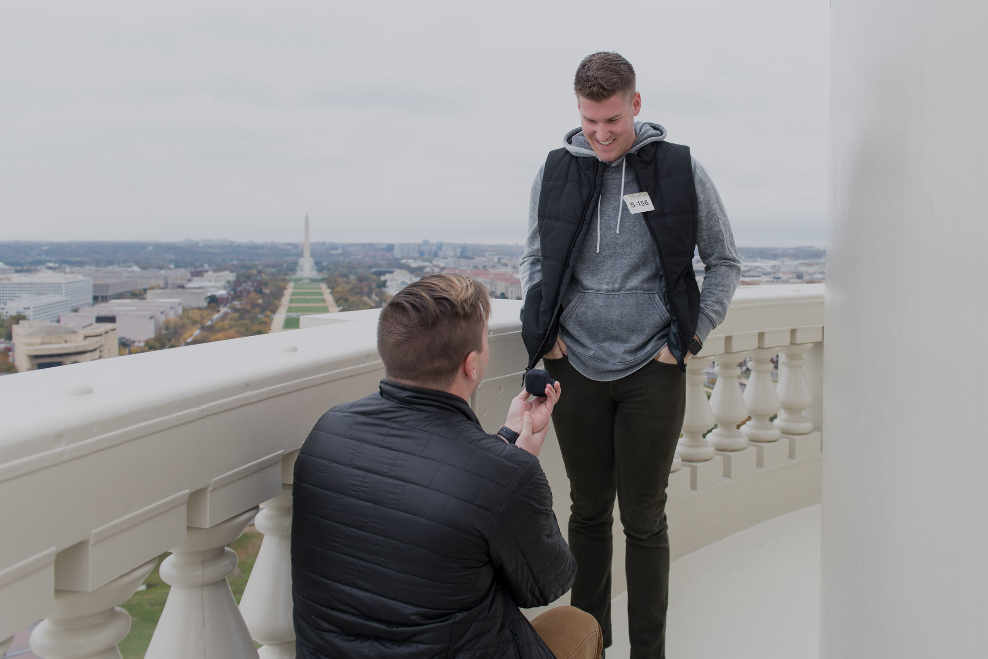 Justin and Flint - LGBT Gay Proposal at the United States Capitol
