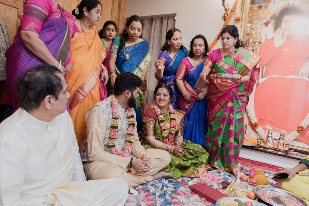 An Indian / Hindu wedding ceremony in Vienna, VA.