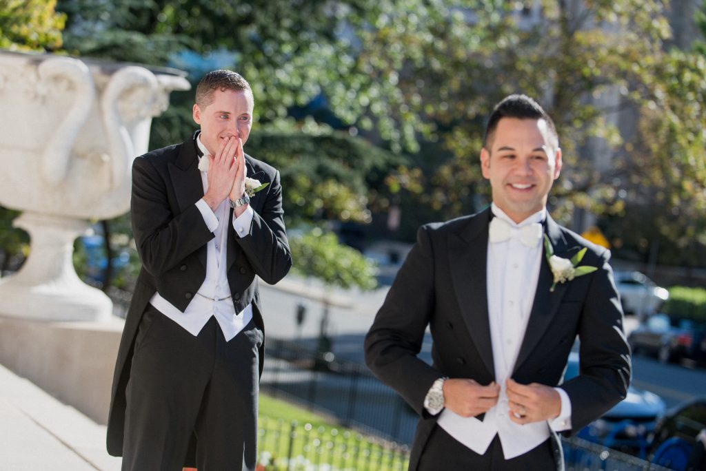 A LGBT wedding photographed by DC Gay Wedding Photographer Chris Ferenzi.