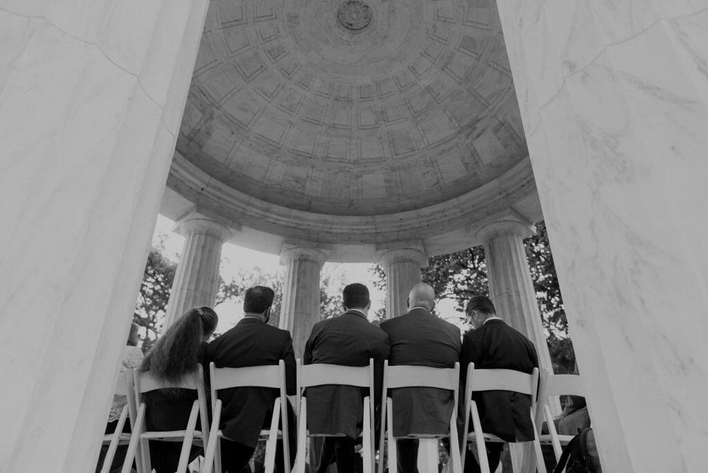 A DC War Memorial Wedding